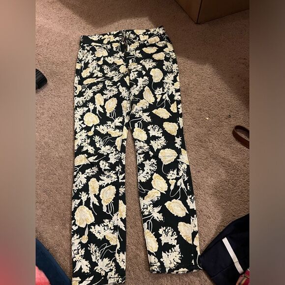 7 for all mankind floral jeans 24 - Picture 4 of 8
